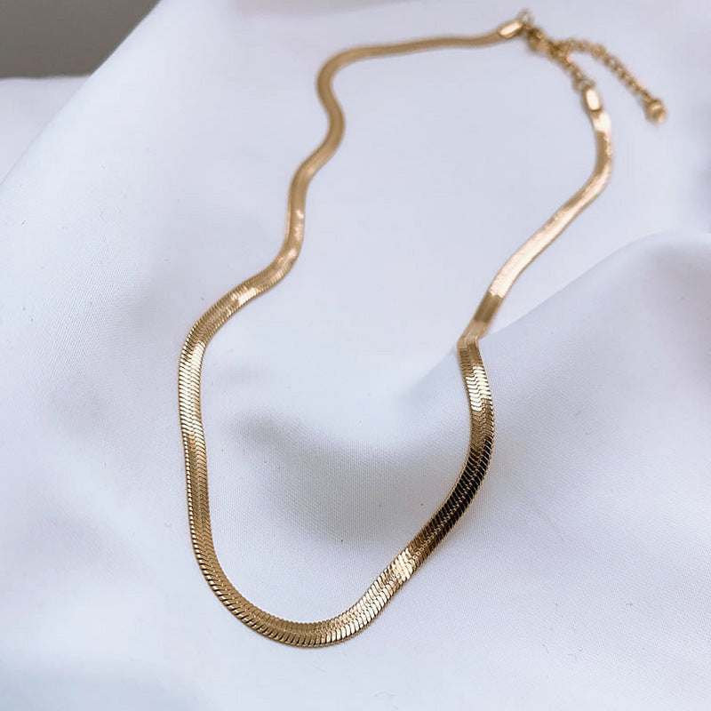 Wholesale Titanium Steel Women's Woolen Chain Autumn and Winter All-match Accessories